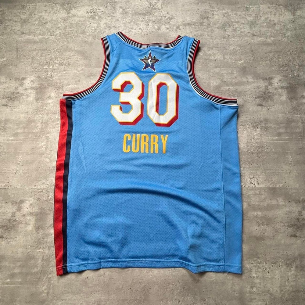 Jordan Swingman Jersey Mens 44 Blue 2025 NBA All Star Game Stephen Curry